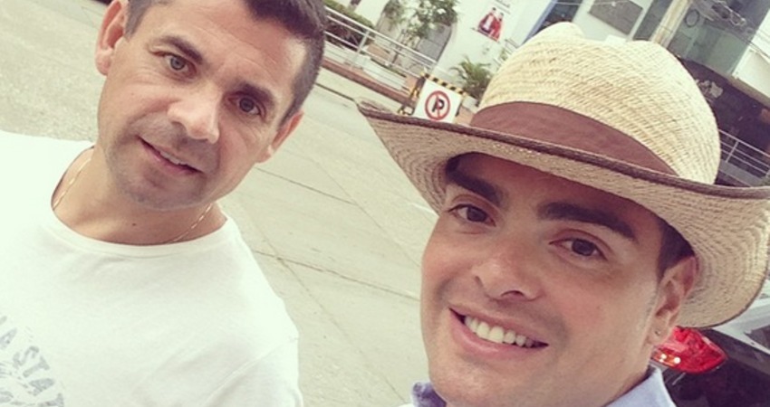 Nelson Mauri presume de feliz vida con su novio en Chile
