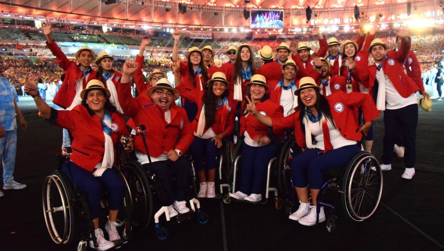 Emocionante desfile de Team Chile en los Paralímpicos de Río de Janeiro