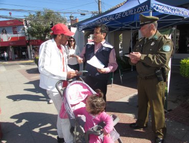 Quillota: Gobernación y Carabineros inician campaña “Córtale la llamada al fraude”