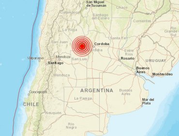 Sismo de 5,6 sacude la ciudad argentina de Córdoba