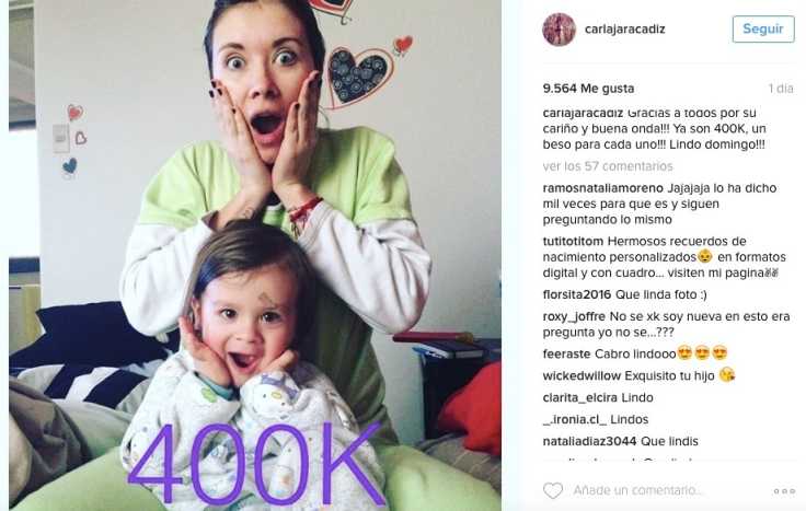 Carla Jara enternece Instagram con esta imagen