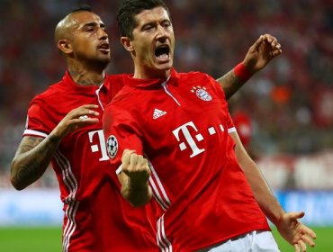 Champions League: Bayer Munich con Vidal en cancha ganó 5 a 0 en el debut