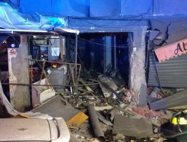 Explosión en Recoleta deja 7 locales afectados