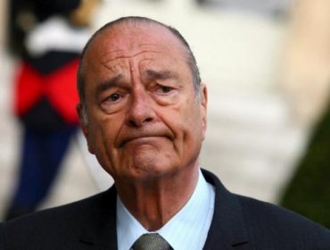 Hospitalizan al expresidente francés Jacques Chirac por una infección pulmonar