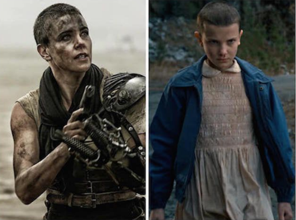 Cómo convencieron a la niña de "Stranger Things" de que se rapase la cabeza