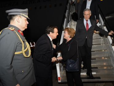 Bachelet llega a New York para participar de la 71 Asamblea General de Naciones Unidas