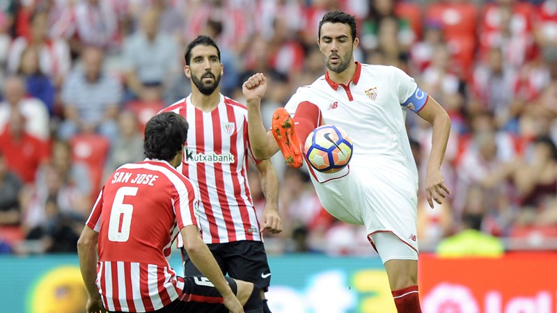 El Sevilla de Sampaoli perdió el invicto en Bilbao