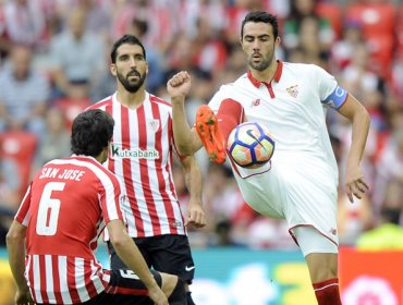 El Sevilla de Sampaoli perdió el invicto en Bilbao