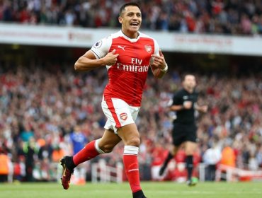 Alexis marcó y Arsenal goleó a Chelsea en el derbi