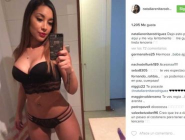 Infartante foto en ropa interior de Arenita se tomó Instagram