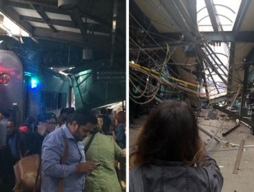 Choque de Tren en estación de Nueva Jersey deja decena de heridos