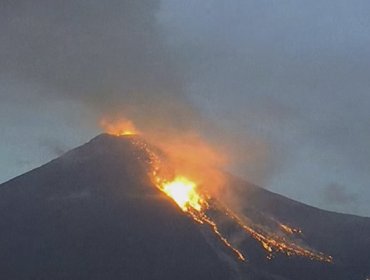 Violenta erupción del volcán de Fuego en México