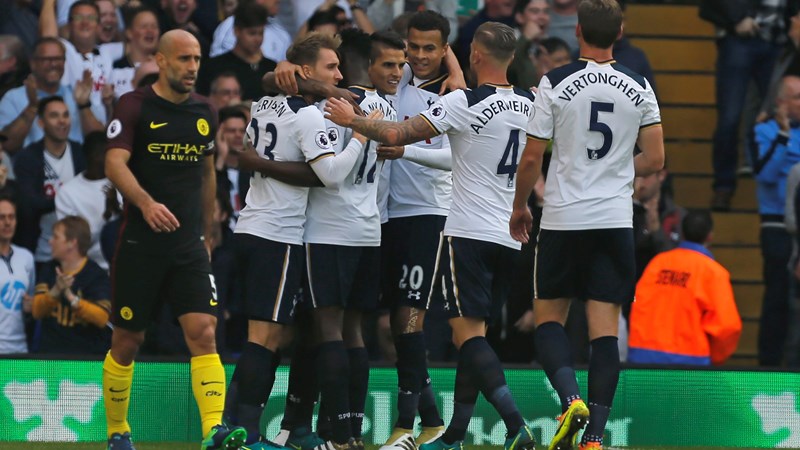 Premier League: Tottenham golpeó al líder Manchester City