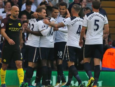 Premier League: Tottenham golpeó al líder Manchester City