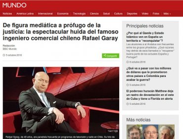 Rafael Garay gana fama internacional: Medios rumanos y la BBC le dedican reportajes