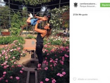 Camila Recabarren enternece Instagram con esta postal junto a su hija