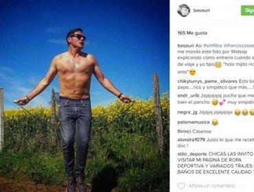 Actriz revela secreta y sugerente foto que le envió Pancho Saavedra a su Whatsapp