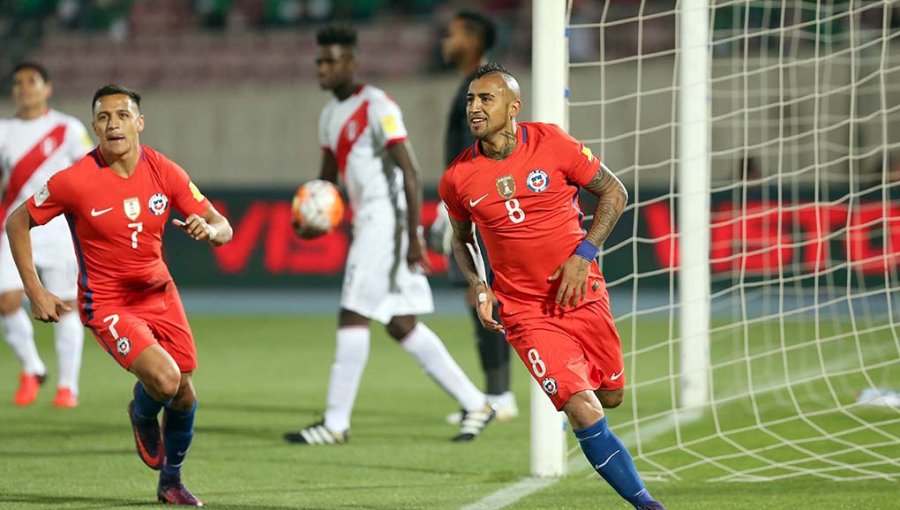 Así queda la tabla de posiciones tras el triunfo de Chile a Perú