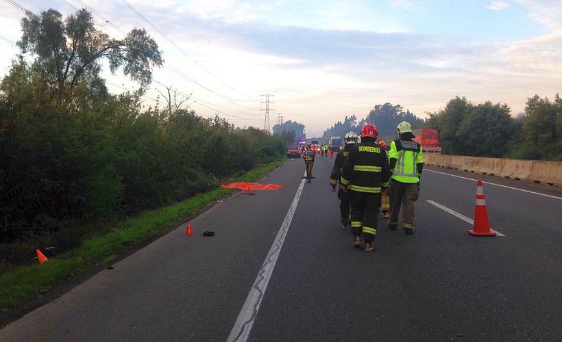 Temuco: En plena ruta conductor impacta cuerpo de joven que fue atropellado múltiples veces