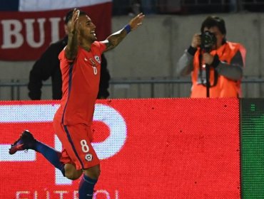 Vidal, elegido como jugador de la fecha de Eliminatorias por la FIFA