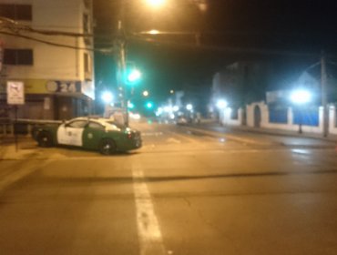 Patrulla de Carabineros Dodge Charger protagoniza violento choque en Providencia