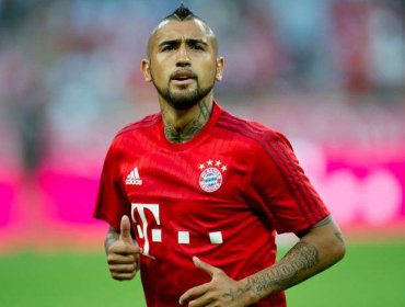 Arturo Vidal anotó golazo en la Bundesliga