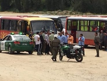 Viña del Mar: Acusan de acarreo en buses a candidato de la Nueva Mayoría