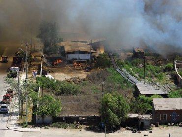 Infierno en Vallenar: Emergencia es controlada pasada las 21 horas