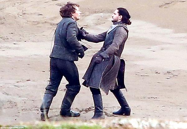 Filtraron imágenes de la filmación de la nueva temporada de Game of Thrones en España