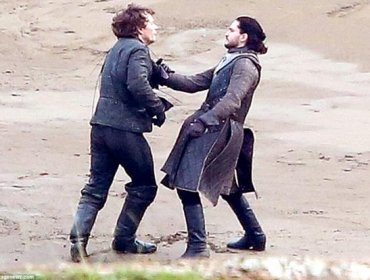 Filtraron imágenes de la filmación de la nueva temporada de Game of Thrones en España
