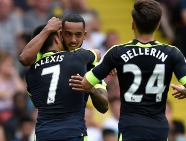 Con gol de cabeza de Alexis el Arsenal le gana al Sunderland