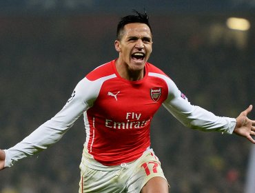 Alexis Sanchez logra histórico récord con la camiseta del Arsenal