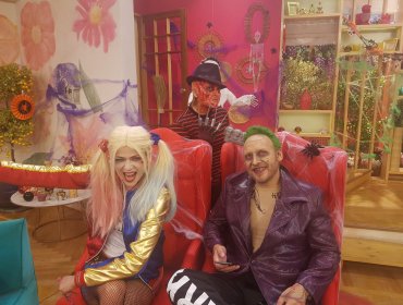 Elenco de matinal Bienvenidos sorprendió con disfraces de Halloween