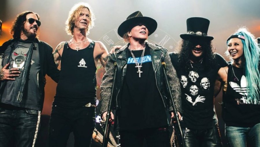 Así fue la visita de Guns N' Roses a Chile