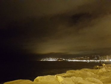 Mini temporal de viento y lluvia azotó la zona central de madrugada