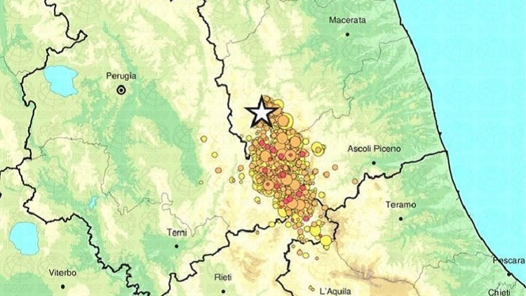 Sismo de magnitud 4,8 vuelve a sacudir el centro de Italia