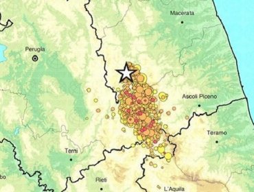 Sismo de magnitud 4,8 vuelve a sacudir el centro de Italia