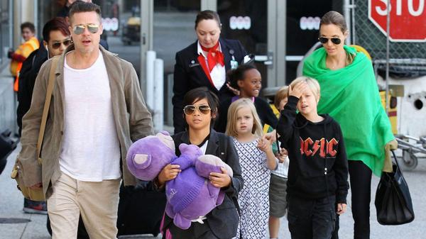 Angelina Jolie le declara la guerra a Brad Pitt por la custodia de sus hijos