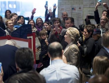 Poco antes del cierre, un método estadístico de precisión le da la victoria a Hillary Clinton