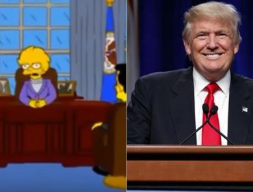 El capítulo en el que Los Simpson predijeron que Donald Trump sería presidente