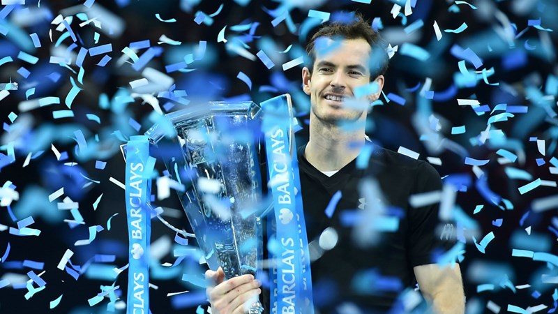 Murray se graduó como maestro y defendió el Nº 1 en el Tenis Mundial