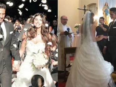 Boda de Pato Laguna y Yanina Halabi tuvo retraso debido al accidente inesperado del vestido de novia