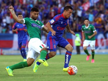 Universidad de Chile y Audax Italiano miden fuerzas en el Estadio Nacional