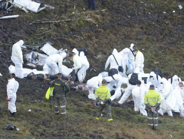 La impactante imagen de la tragedia del Chapecoense que recorre el mundo