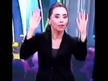 El Viral de esta Teletón: Interprete de lenguaje en señas se robó las cámaras con "Macarena"