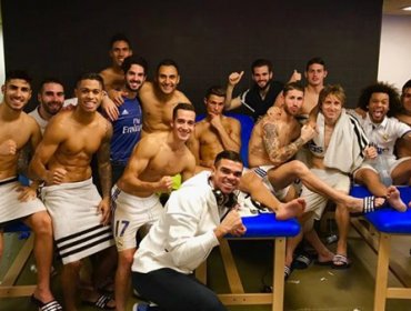 El festejo de Real Madrid con pose sensual de Cristiano