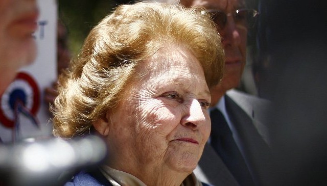 Viuda de Pinochet Lucia Hiriart estuvo internada 4 días en Hospital Militar