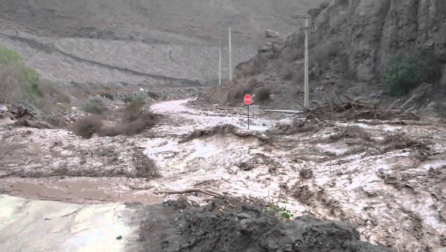 Lluvias en precordillera de la IV Región causan cortes al ingreso de Mina Talcuna