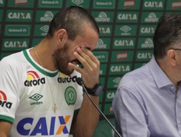 El desgarrador llanto de sobreviviente de la tragedia del Chapecoense: "Perdí muchos amigos"