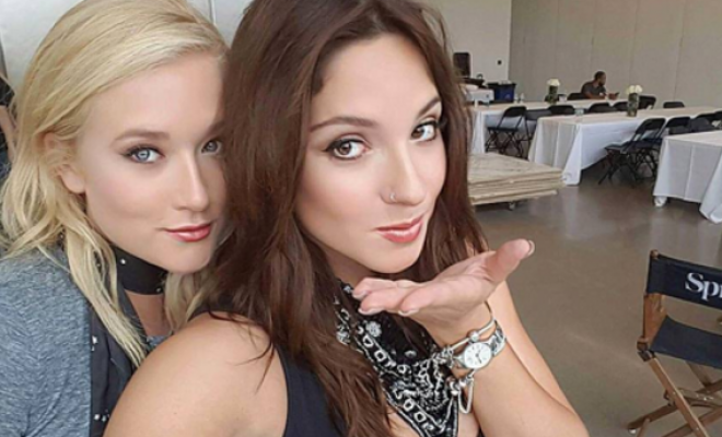 Vesta Lugg y Kel Calderón compartieron sexy semidesnudos en redes sociales